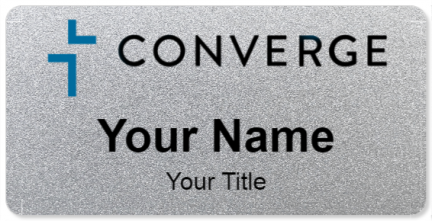 Custom name badges for Converge Church