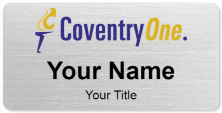 Custom name badges for CoventryOne