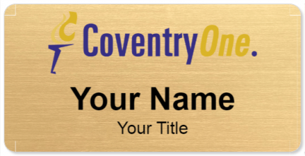 Custom name badges for CoventryOne