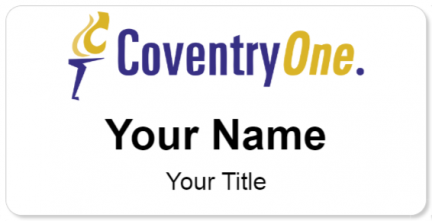 Custom name badges for CoventryOne