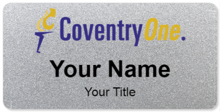 Custom name badges for CoventryOne