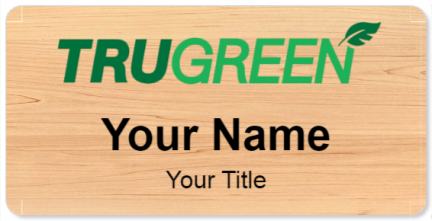 Custom name badges for TruGreen