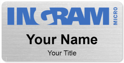 Custom name badges for Ingram Micro