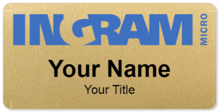 Custom name badges for Ingram Micro