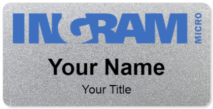 Custom name badges for Ingram Micro