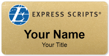 Custom name badges for Express Scripts