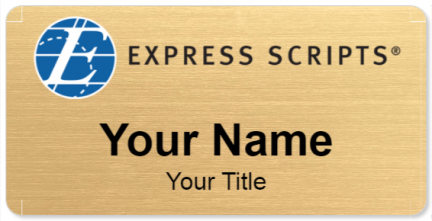 Custom name badges for Express Scripts
