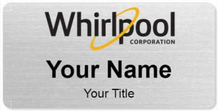 Custom name badges for Whirlpool Corporation