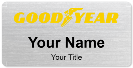 Custom name badges for Goodyear Tire & Rubber