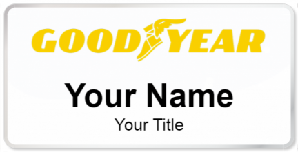 Custom name badges for Goodyear Tire & Rubber