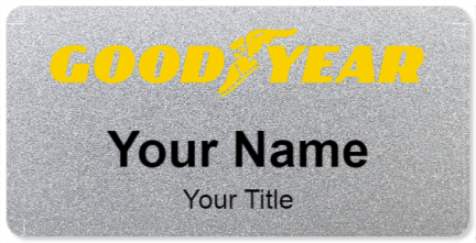 Custom name badges for Goodyear Tire & Rubber