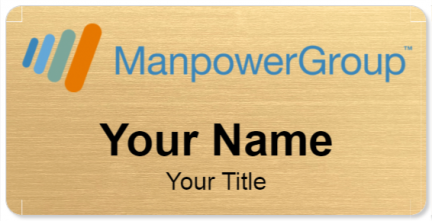 Custom name badges for ManpowerGroup