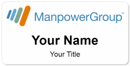 Custom name badges for ManpowerGroup