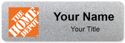 Custom name badges for Home Depot