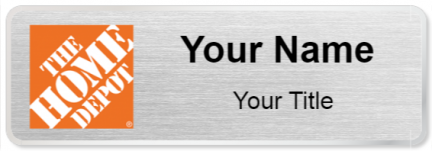 Custom name badges for Home Depot