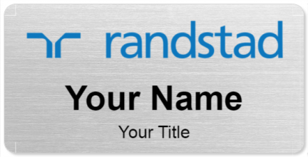 Custom name badges for Randstad Holding