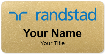 Custom name badges for Randstad Holding