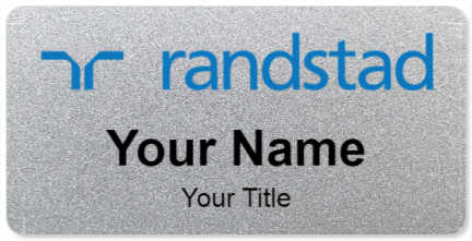 Custom name badges for Randstad Holding