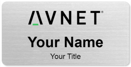 Custom name badges for Avnet
