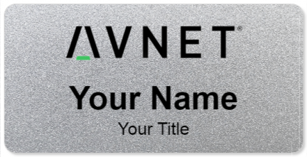 Custom name badges for Avnet