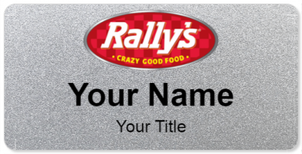Custom name badges for Rallys