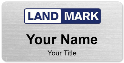 Custom name badges for Landmark Network