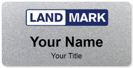 Custom name badges for Landmark Network