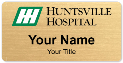 Custom name badges for Huntsville Hospital System