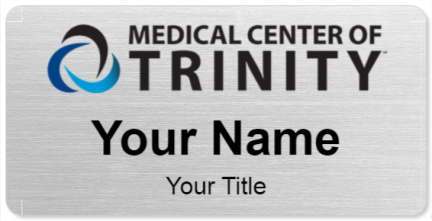 Custom name badges for Medical center of Trinity