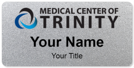 Custom name badges for Medical center of Trinity