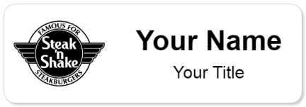 Custom name badges for Steak N Shake