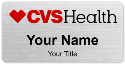 Custom name badges for CVS Care