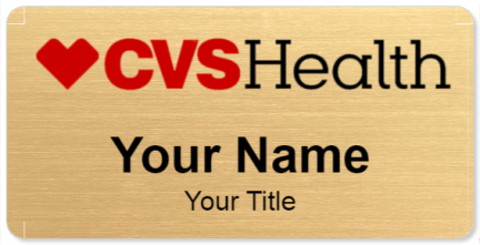Custom name badges for CVS Care