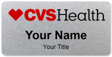 Custom name badges for CVS Care