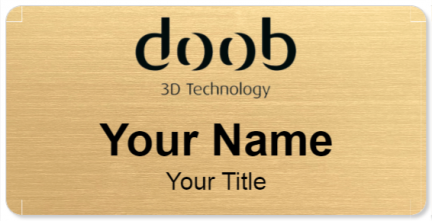 Doob 3D Template Image