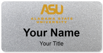 Custom name badges for Alabama State University