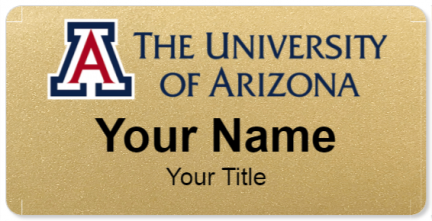 Custom name badges for University of Arizona