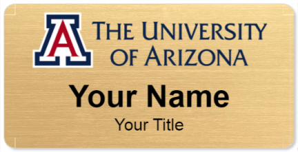University of Arizona Template Image