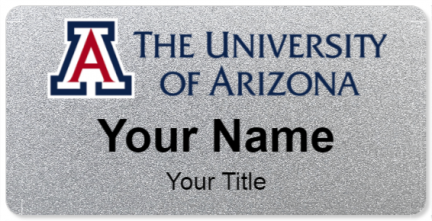Custom name badges for University of Arizona