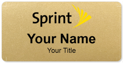 Custom name badges for Sprint