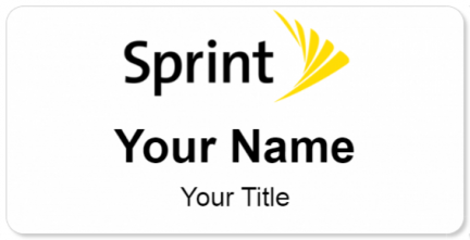 Custom name badges for Sprint