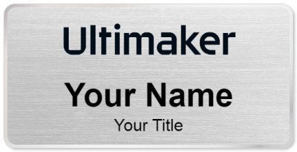 Custom name badges for Ultimaker