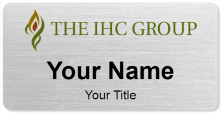 Custom name badges for The IHC Group