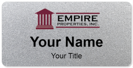 Custom name badges for Empire Properties