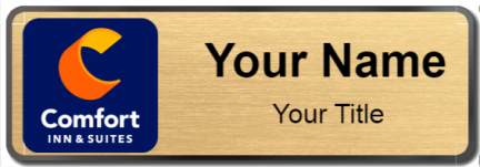 Custom name badges for Comfort INN & Suites