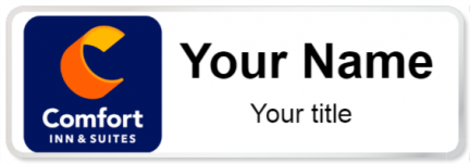 Custom name badges for Comfort INN & Suites