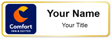 Custom name badges for Comfort INN & Suites