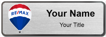 Custom name badges for REMAX