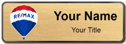 Custom name badges for REMAX