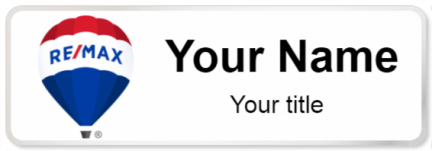 Custom name badges for REMAX